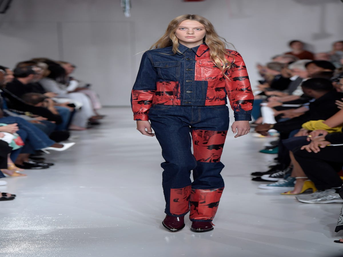 Raf Simons Turns Horror Into Beauty At Calvin Klein