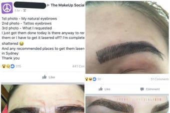 eyebrow microblading horror story viral tweet eyebrow microblading horror story viral tweet
