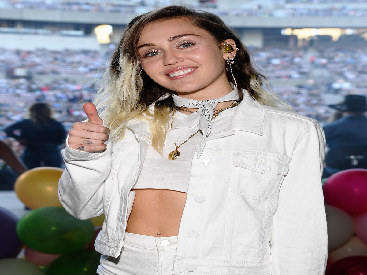 Miley Cyrus Shared Some Adorable Baby Footage -- Of Herself