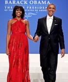 MObama's Second Inaugural Dress Heads To The Smithsonian