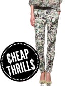 Cheap Thrill: We Can't Get Enough Of These Irresistible Printed Pants 