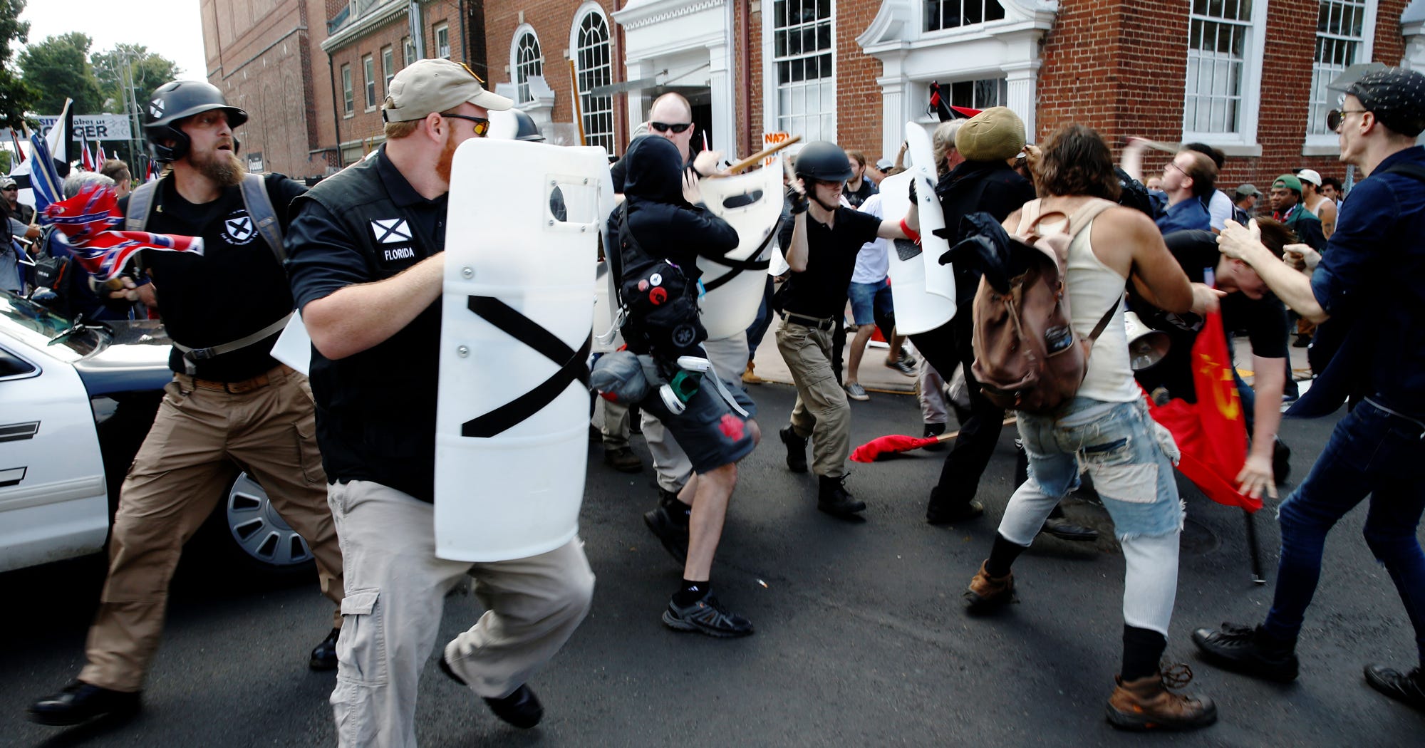 State Of Emergency Declared, Protesters Ordered To Evacuate Charlottesville Park After Violent Clashes