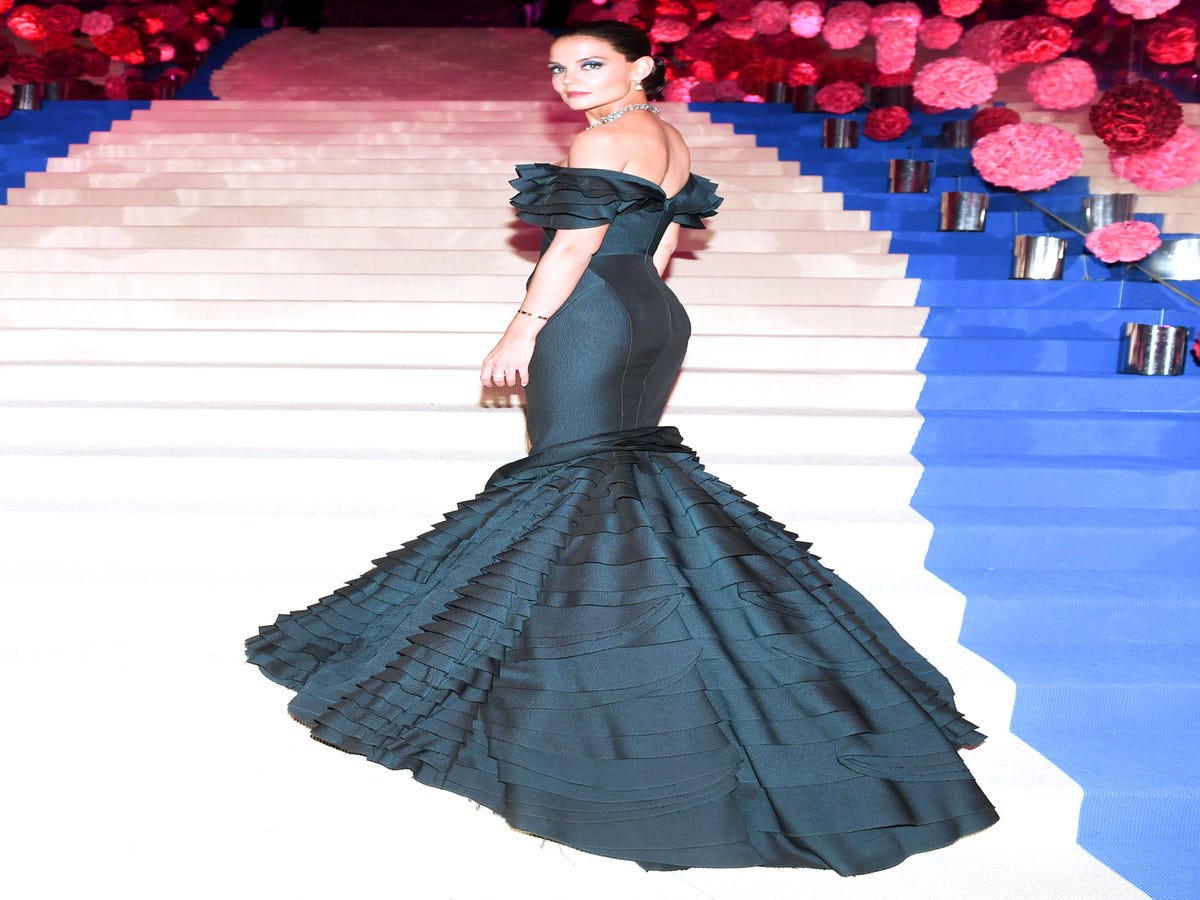 Katie Holmes Is Saving Her Old Met Gala Gowns For The Most Adorable Reason