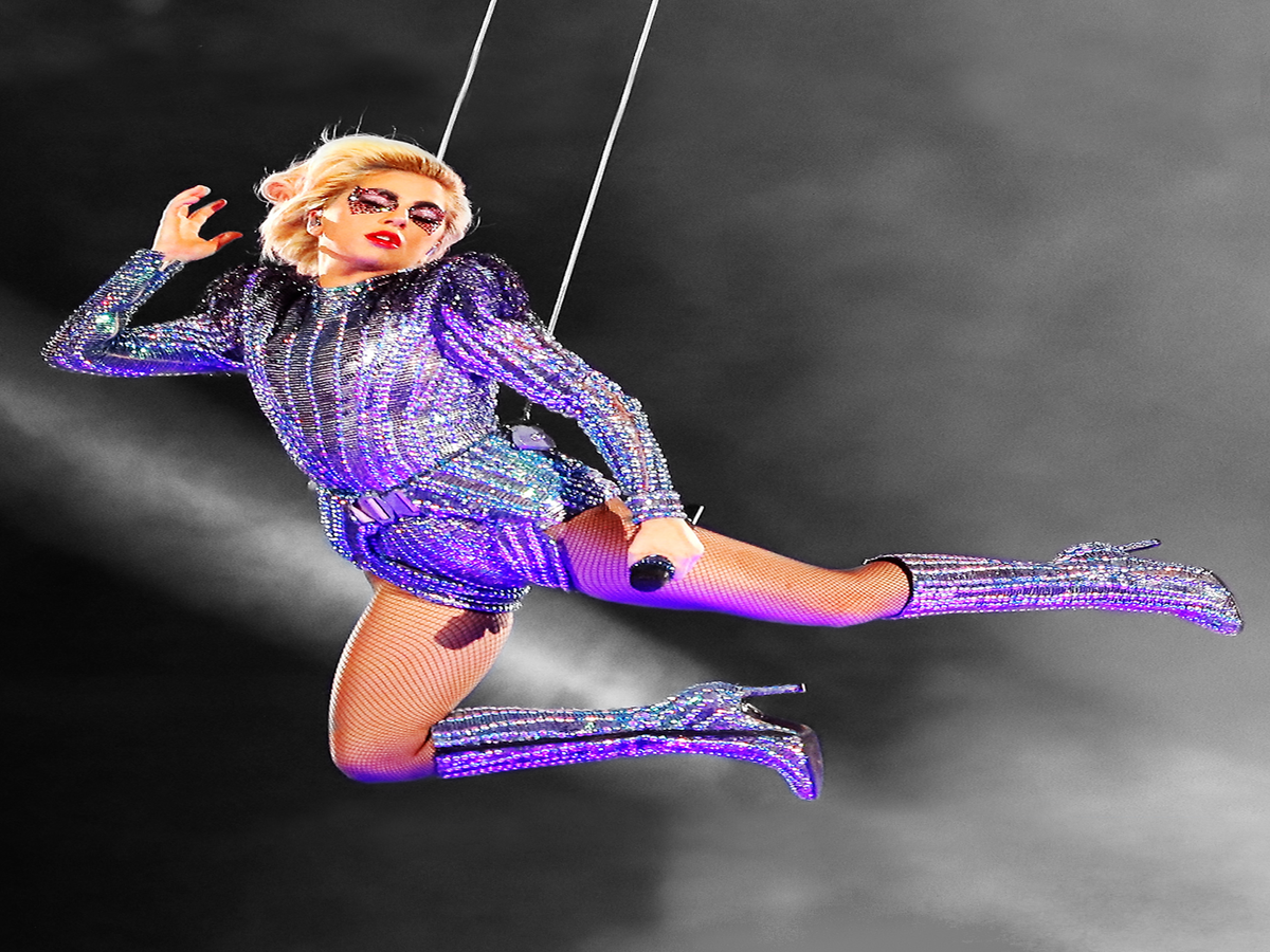 Did You Catch The Hidden Message Behind Lady Gaga's Outfit Last Night?