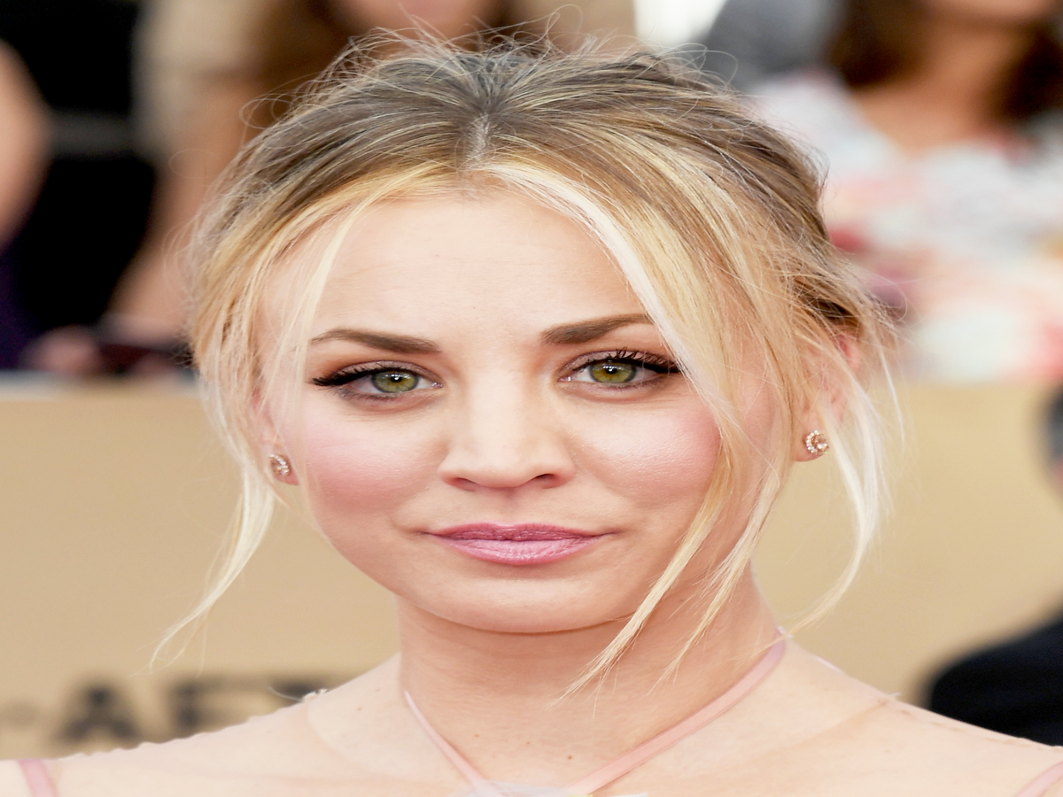 Kaley Cuoco Just Dyed Her Hair -- Again