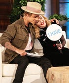 Madonna & Bieber Get Scandalous Playing "Never Have I Ever" With Ellen 