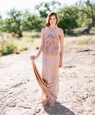 This Metallic Desert Wedding Shoot Is So On Point