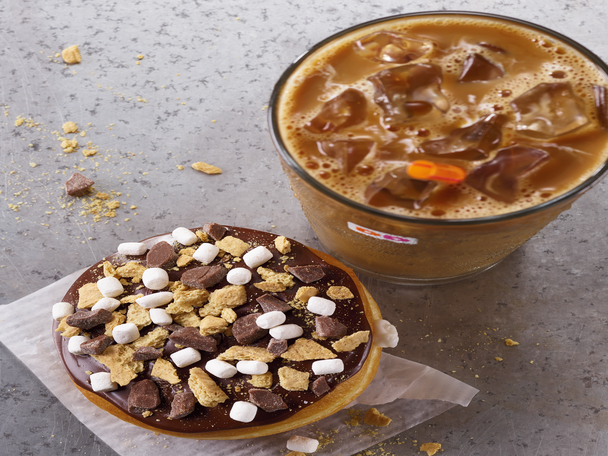 Dunkin' Donuts Just Announced A New S'mores Donut For Summer