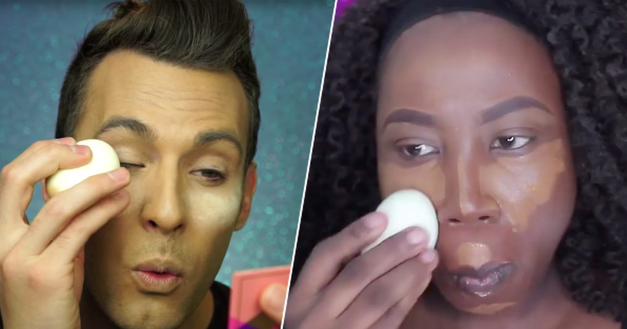 Worst Makeup Blending Mistakes Weird Stuff Social Media