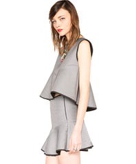 gray-peplum