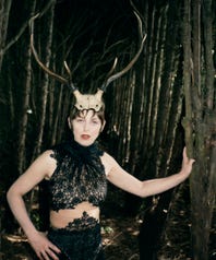 5. Isabella Blow with Horns, Gloucestershire, 1996, (c) Juergen Teller