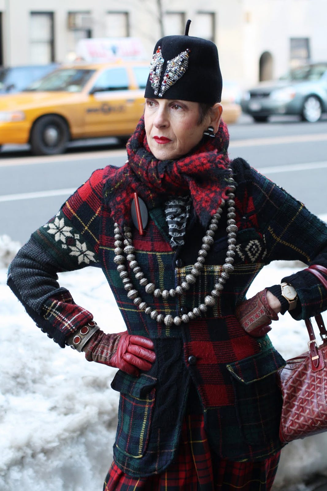Advanced Style Fashionable Senior Citizens