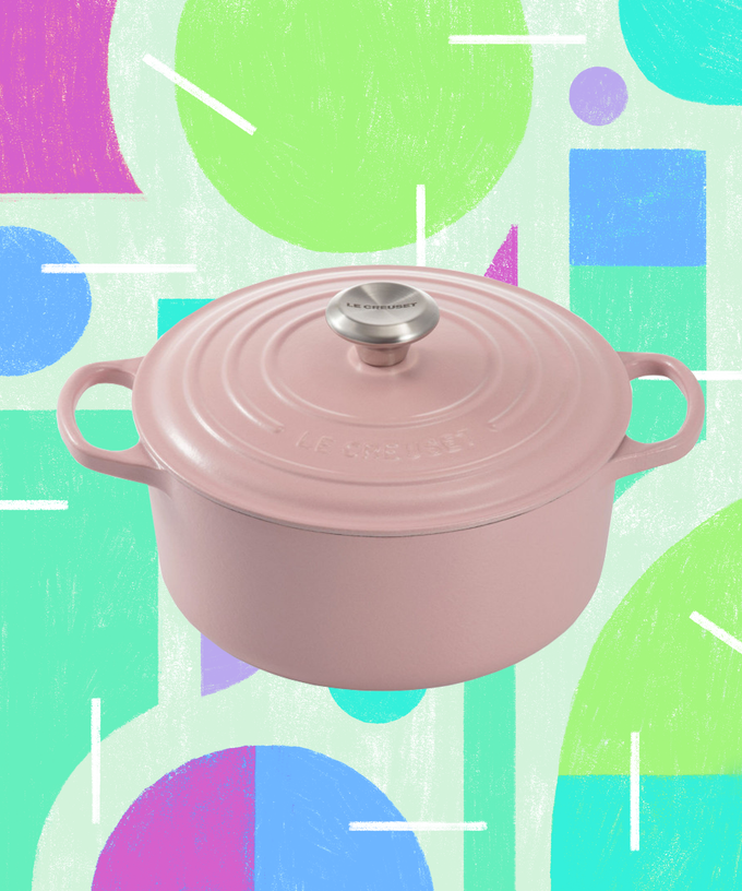 Le Creuset Sugar Millennial Pink Matte Cookware Line