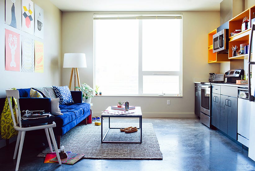 Seattle Studio, Small Space Makeover