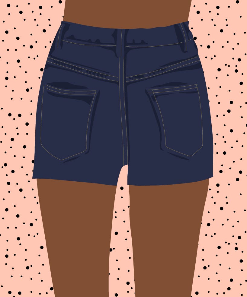 Flattering Shorts For Your Butt, Shorts Over Tights