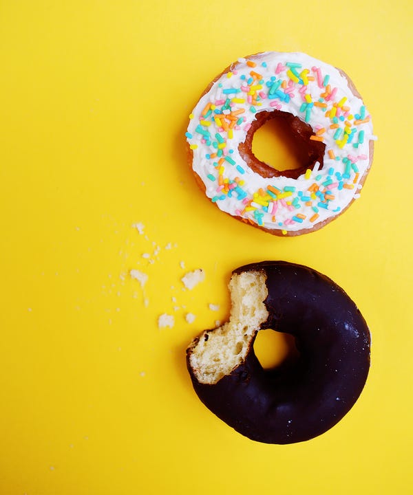 Lauren Conrad Spray Paint Powdered Donuts