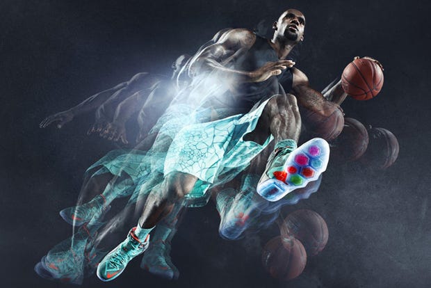 LeBron James Nike Endorsement Deal NBA Basketball