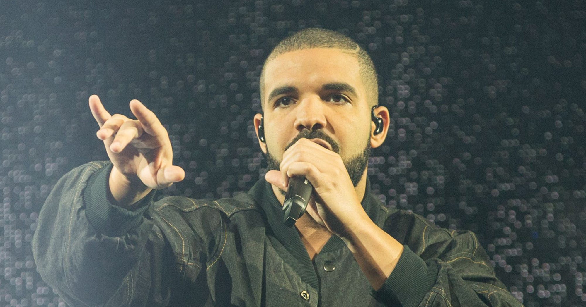 Drake Kanye West Mask Concert