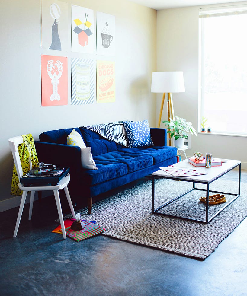 Seattle Studio, Small Space Makeover
