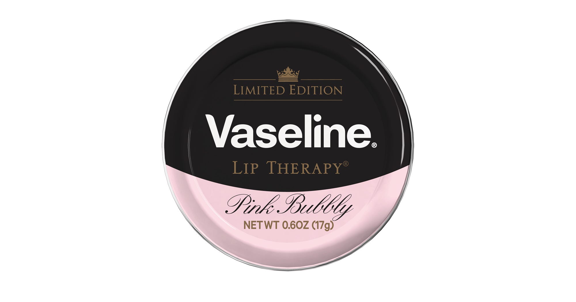 Vaseline Pink Bubbly Rose Lip Therapy Balm