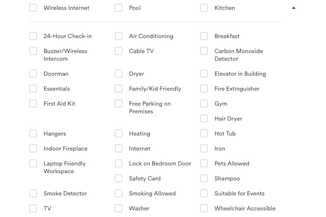 airbnb listing airbnb listing