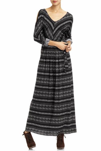 long sleeve free people maxi dress