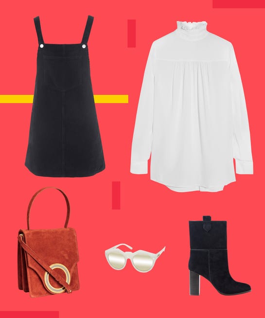 How To Wear A Pinafore Dress