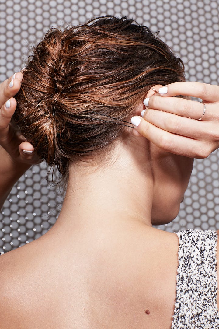 How To Style Hair Without Heat Wet Hairdos For Summer