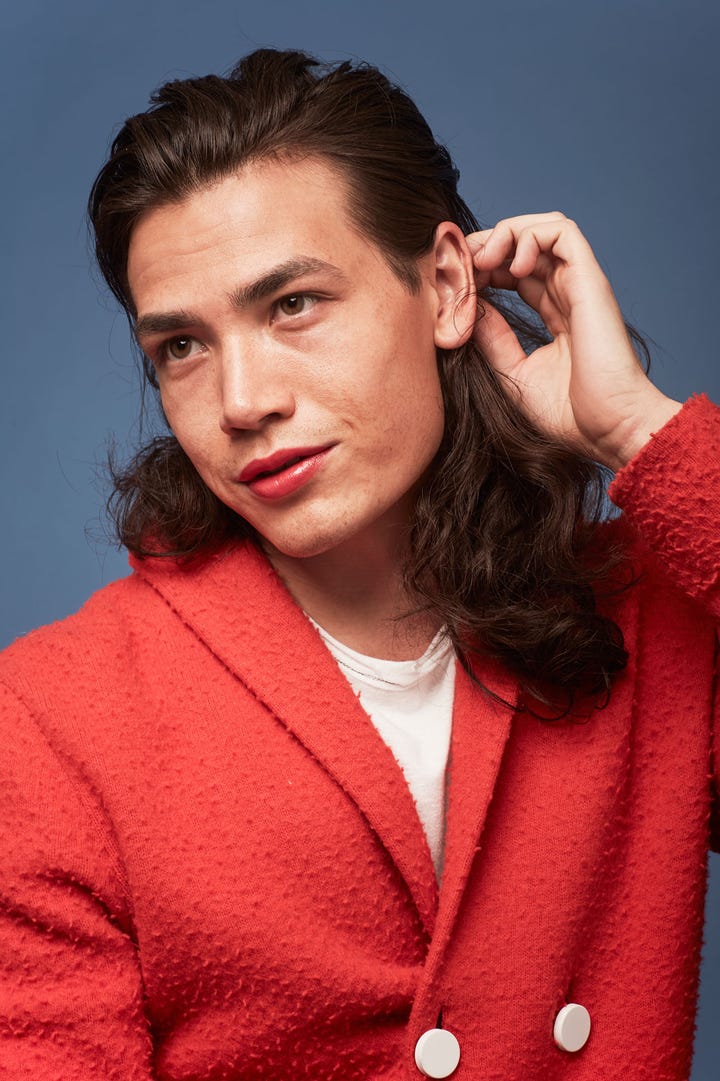 New Lipstick Trends On Male Models