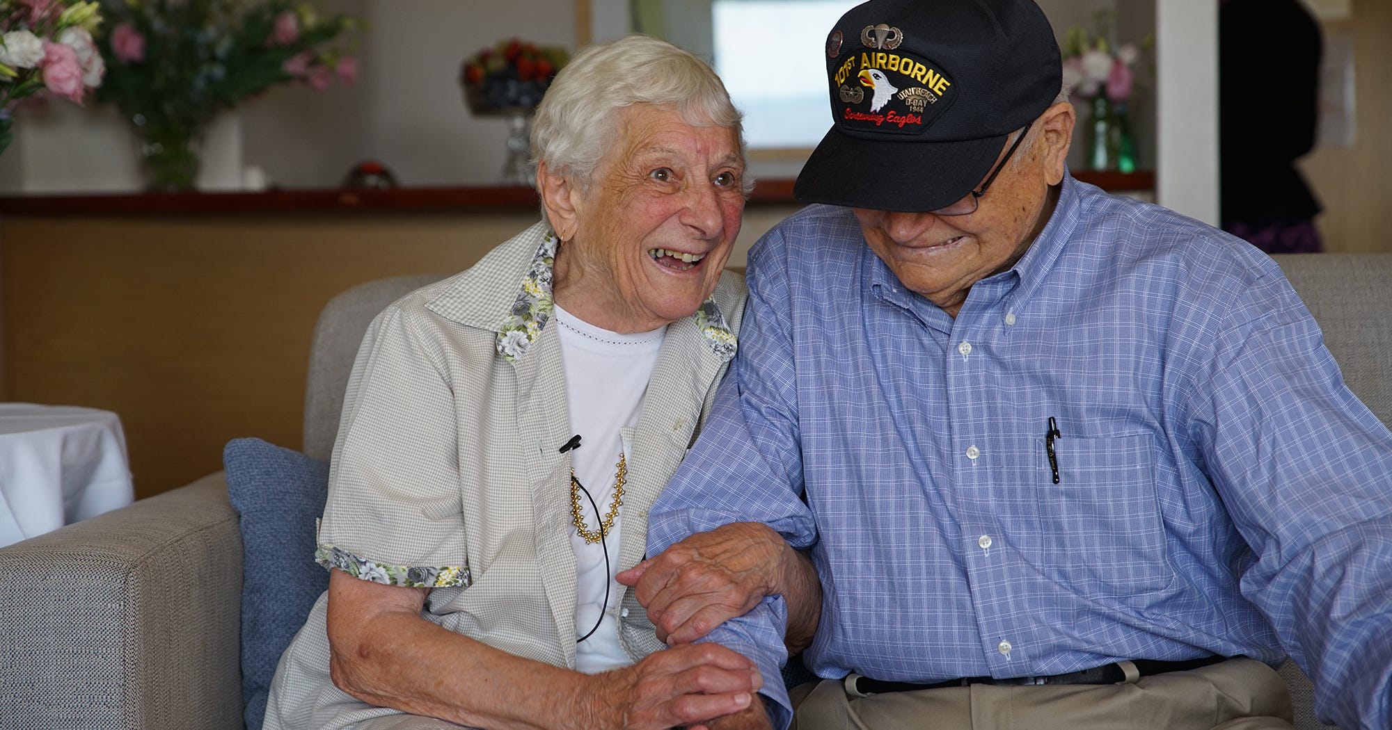 WWII Veteran Reunites With Love After 70 Years