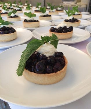 blueberry dessert opener