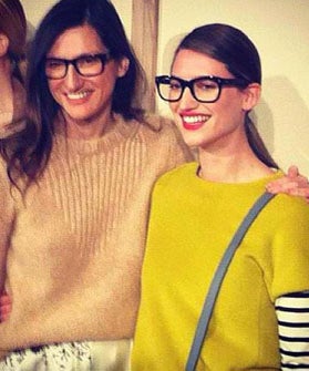 Michele Ouellet and Jenna Lyons