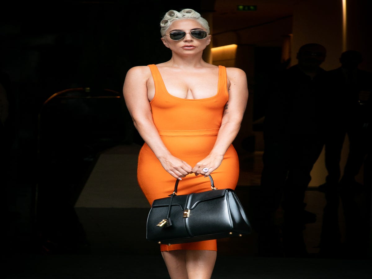 Lady Gaga Carries First Alleged Hedi Slimane For Céline Bag