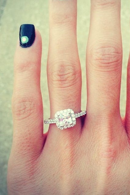 Engagement Ring Selfies Instagram Photos