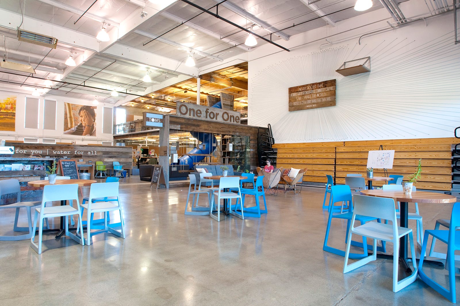 Toms Headquarters Tour