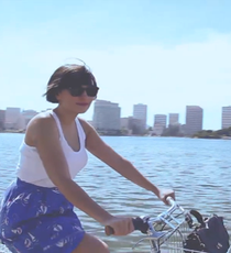 Calivintage on PUBLIC bike