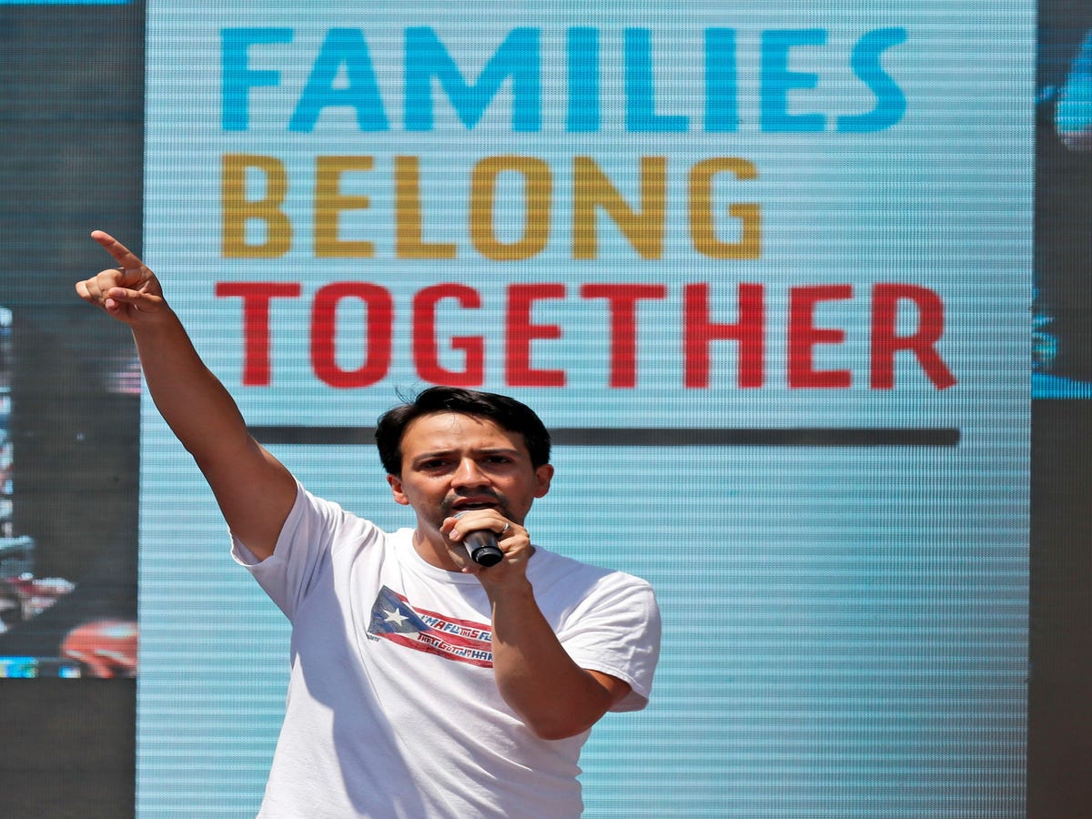 Chrissy Teigen, Kerry Washington & More Joined Families Belong Together To March