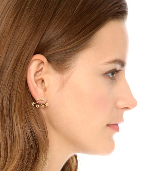 Decorative Earring Backs Ear Jackets Unique Jewelry Earrings Are Doing All Sorts Of Kooky Things These Days There The Ubiquitous Ear Cuffs And Course Singular Statement Studs We Re Looking At
