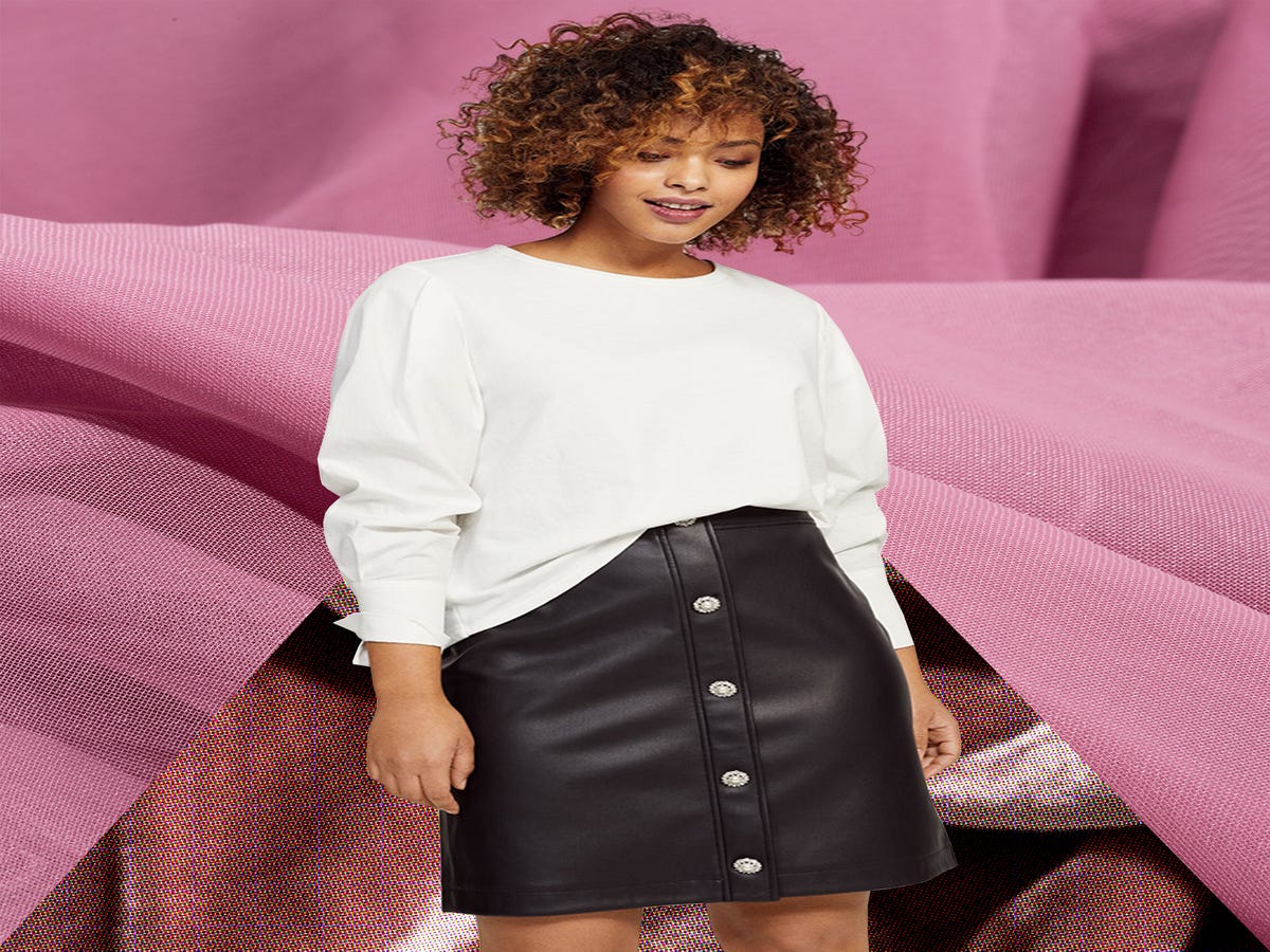 10 Plus-Size Leather Skirts You'll Wear Every Day This Summer