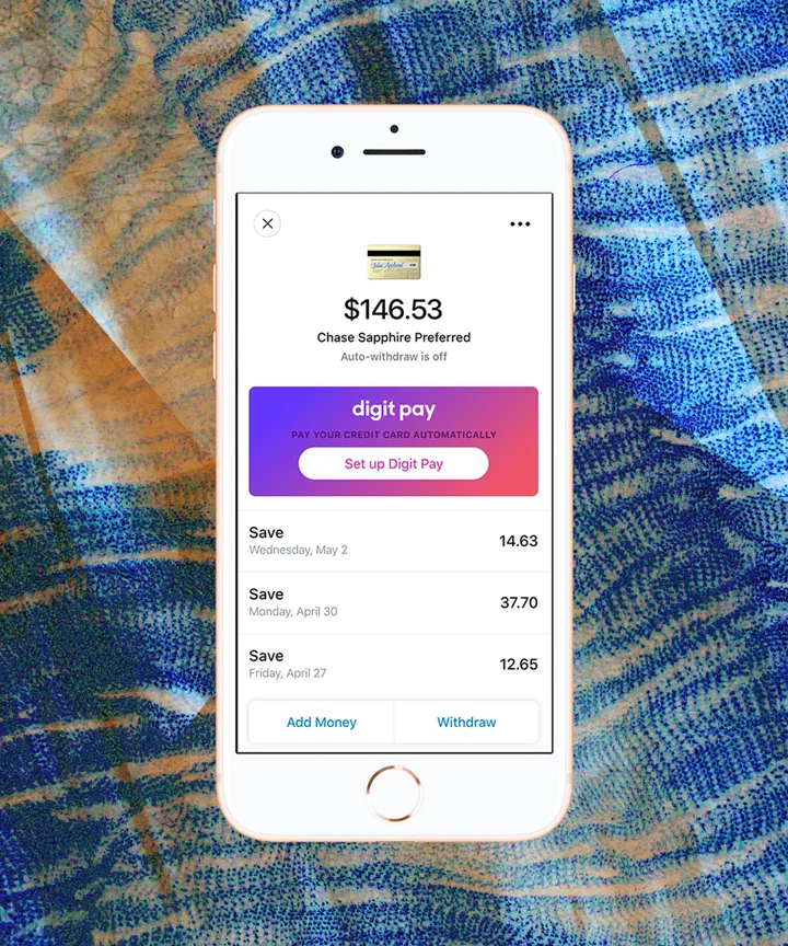 digit pay app will help users pay off credit card debt pay off your credit card