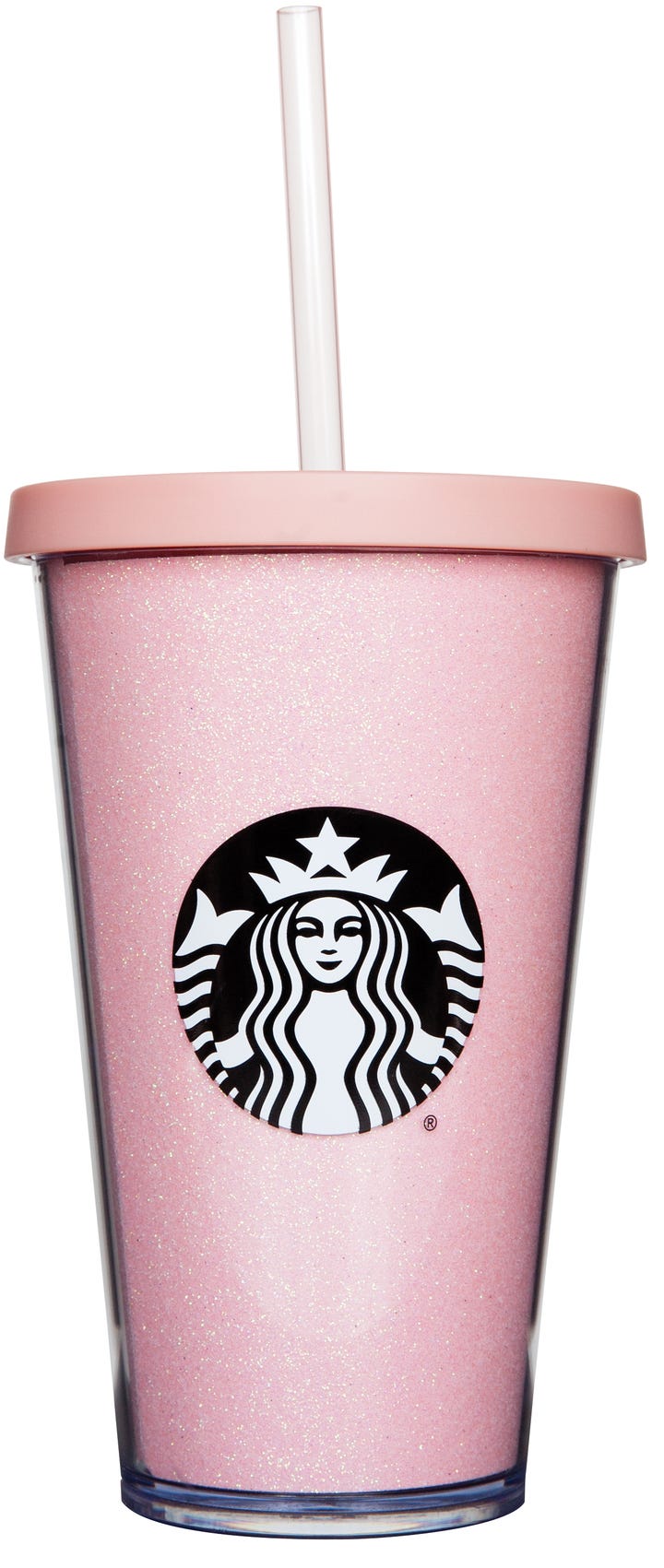 Starbucks Pink Glitter Cold Cup 16 0z Starbucks Pink Glitter Cold Cup 16 0z