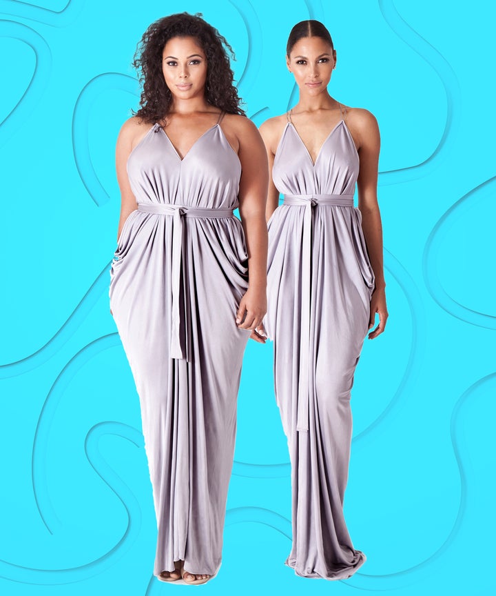 One Size Fits All Customizable Bridesmaid Dress The One Size Fits All 300 Bridesmaid Dress You Can Wear 10 Ways