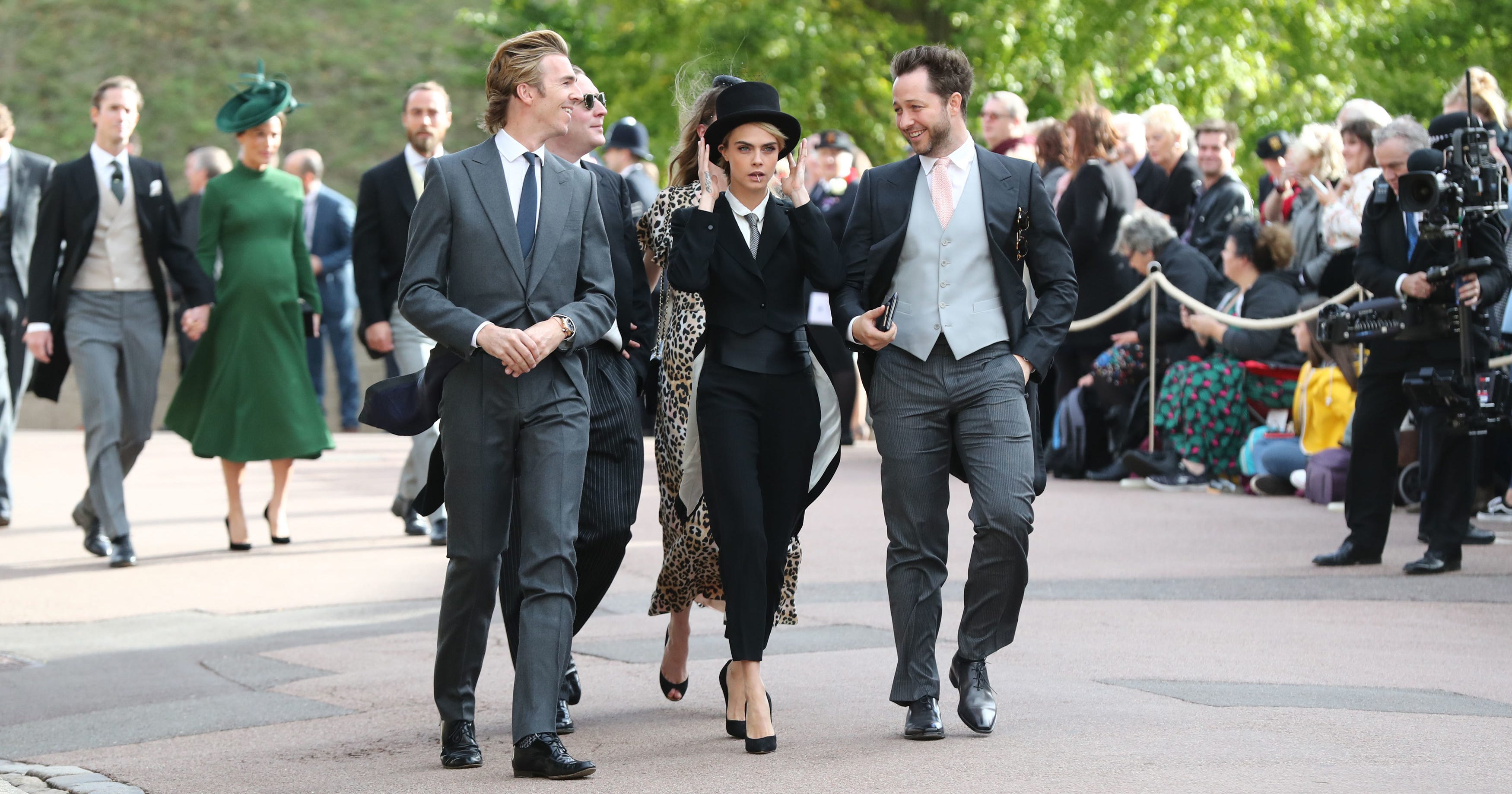 Did Cara Delevingne Break Royal Wedding Protocol?