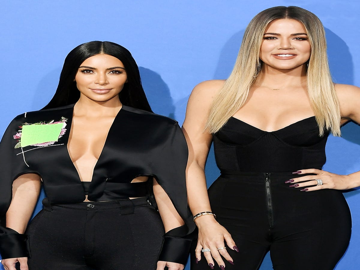 Kim Kardashian and Khloe Kardashian