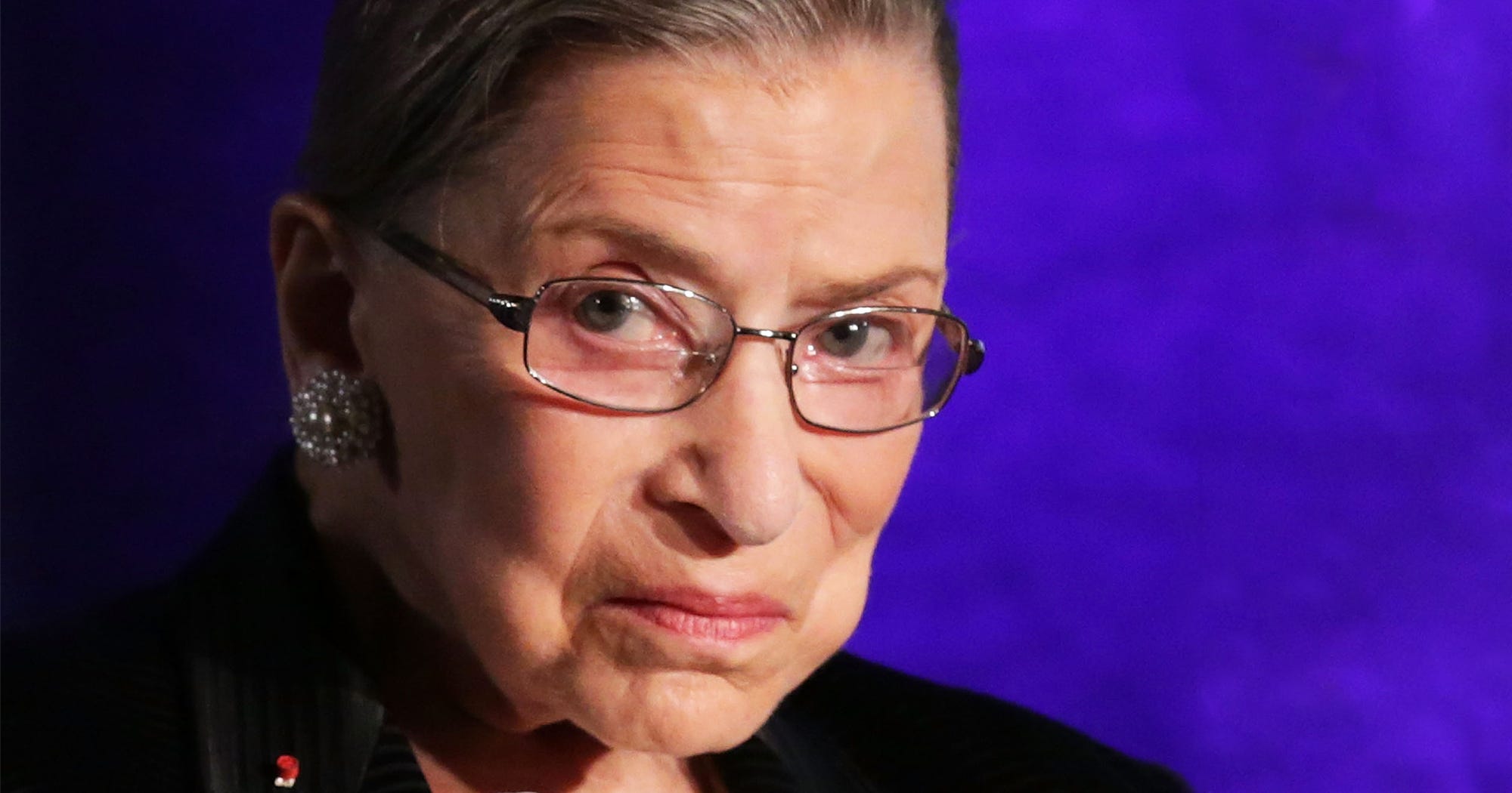 Ruth Bader Ginsburg Hospitalized After Falling & Breaking 3 Ribs