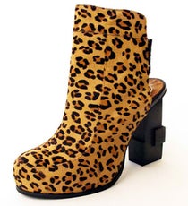 JC for Acrimony Leopard Bootie