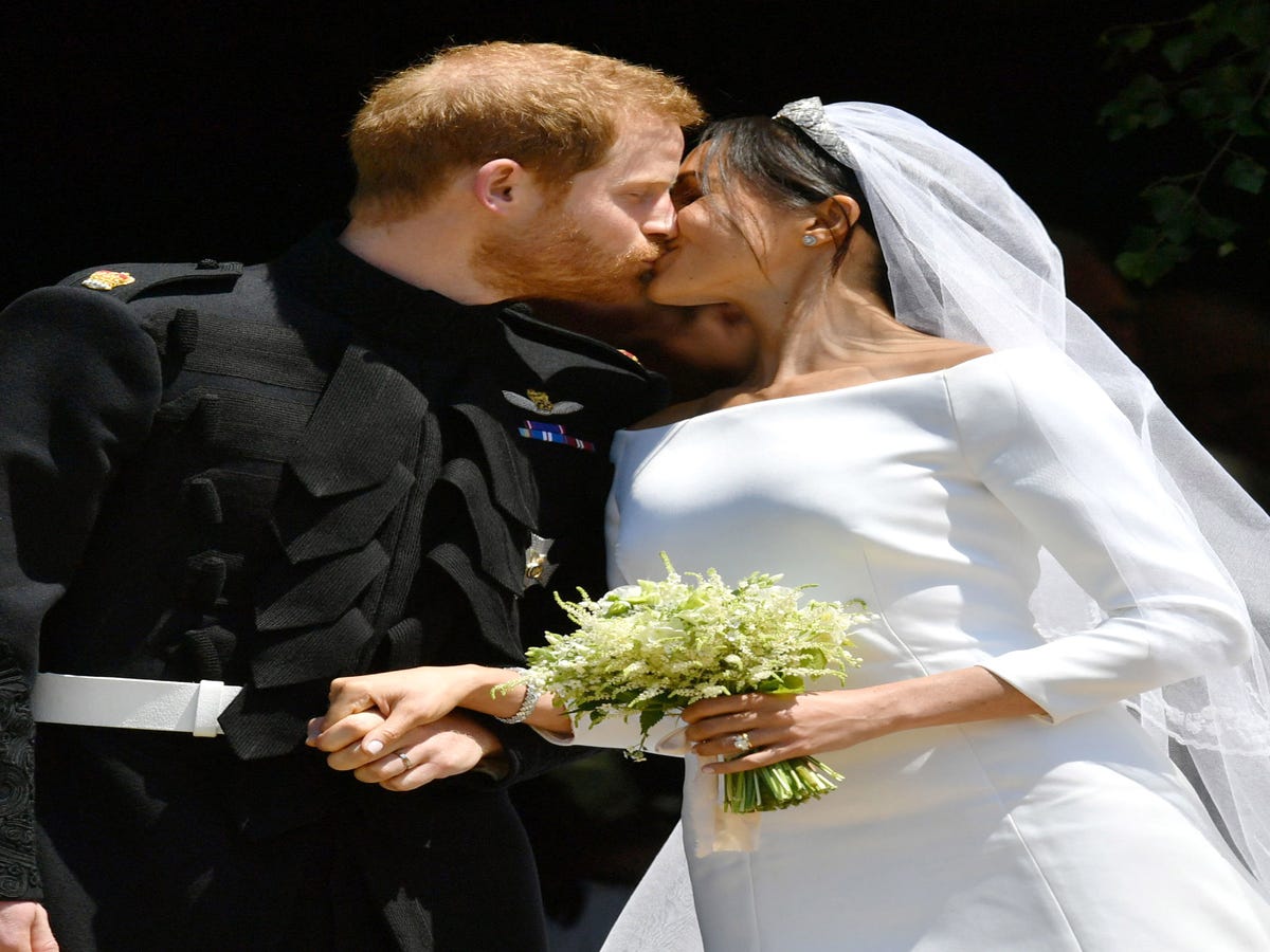 They Did It: Harry & Meghan Share First Royal Kiss