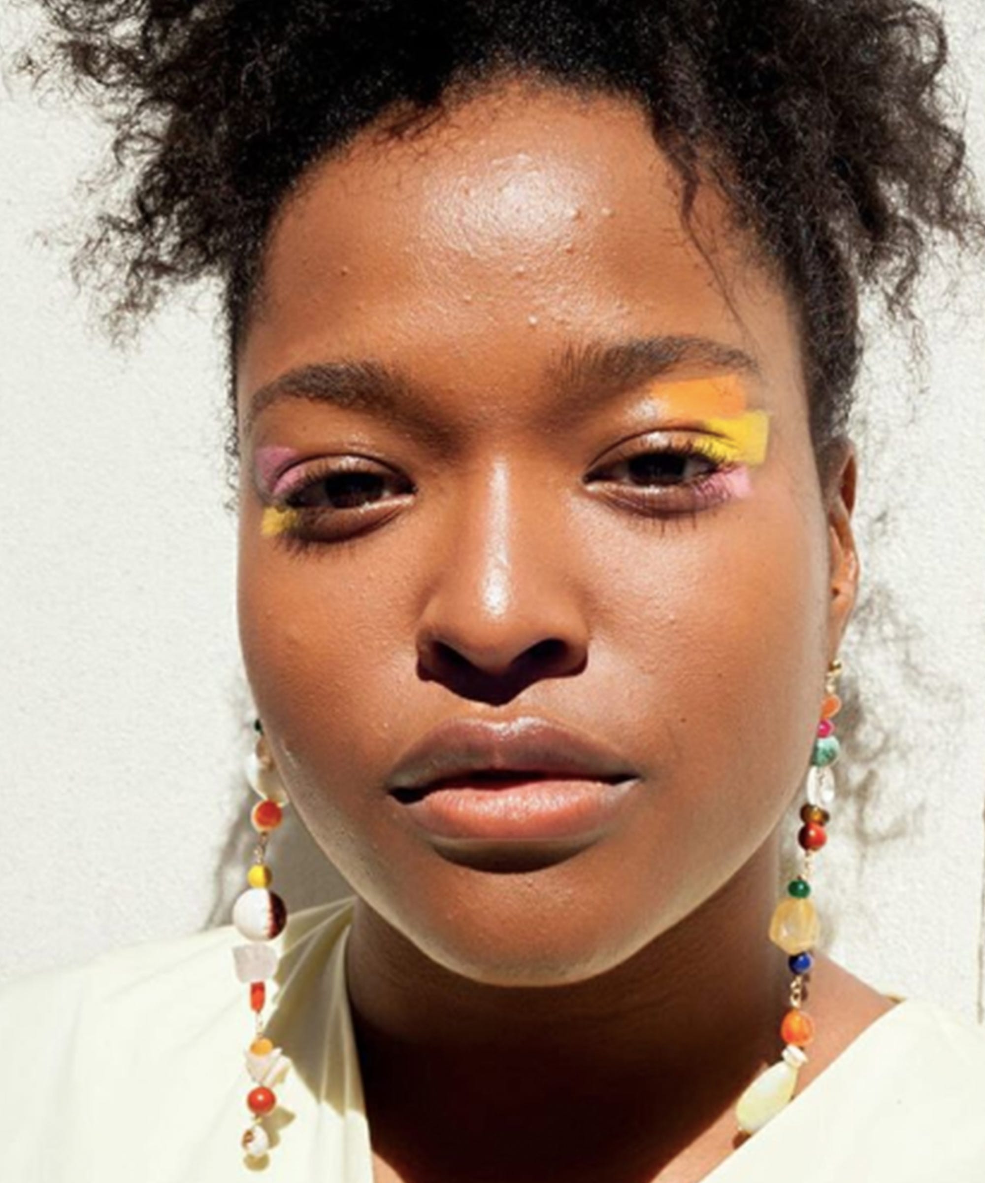 Trend Alert: Diamond Eyebrows Are Now aThing Trend Alert: Diamond Eyebrows Are Now aThing