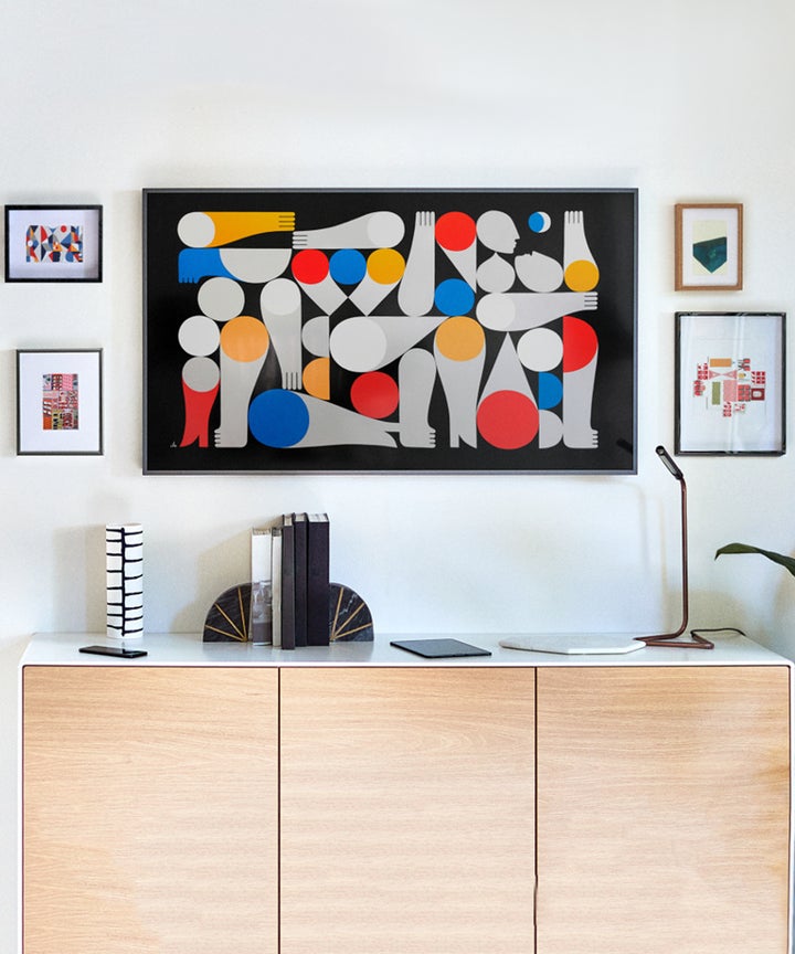 flachbildfernseher wand hangen rahmen, einrichtungsfans müssen nicht in die röhre schauen, Design ideen