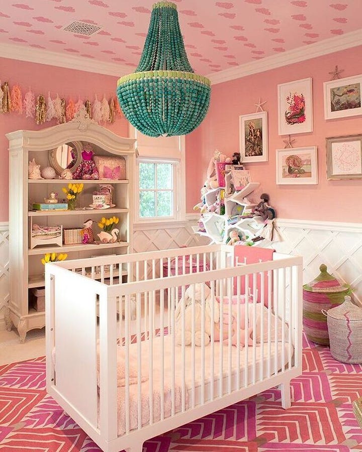 celebrity nurseries kim kardashian baby nursery decor